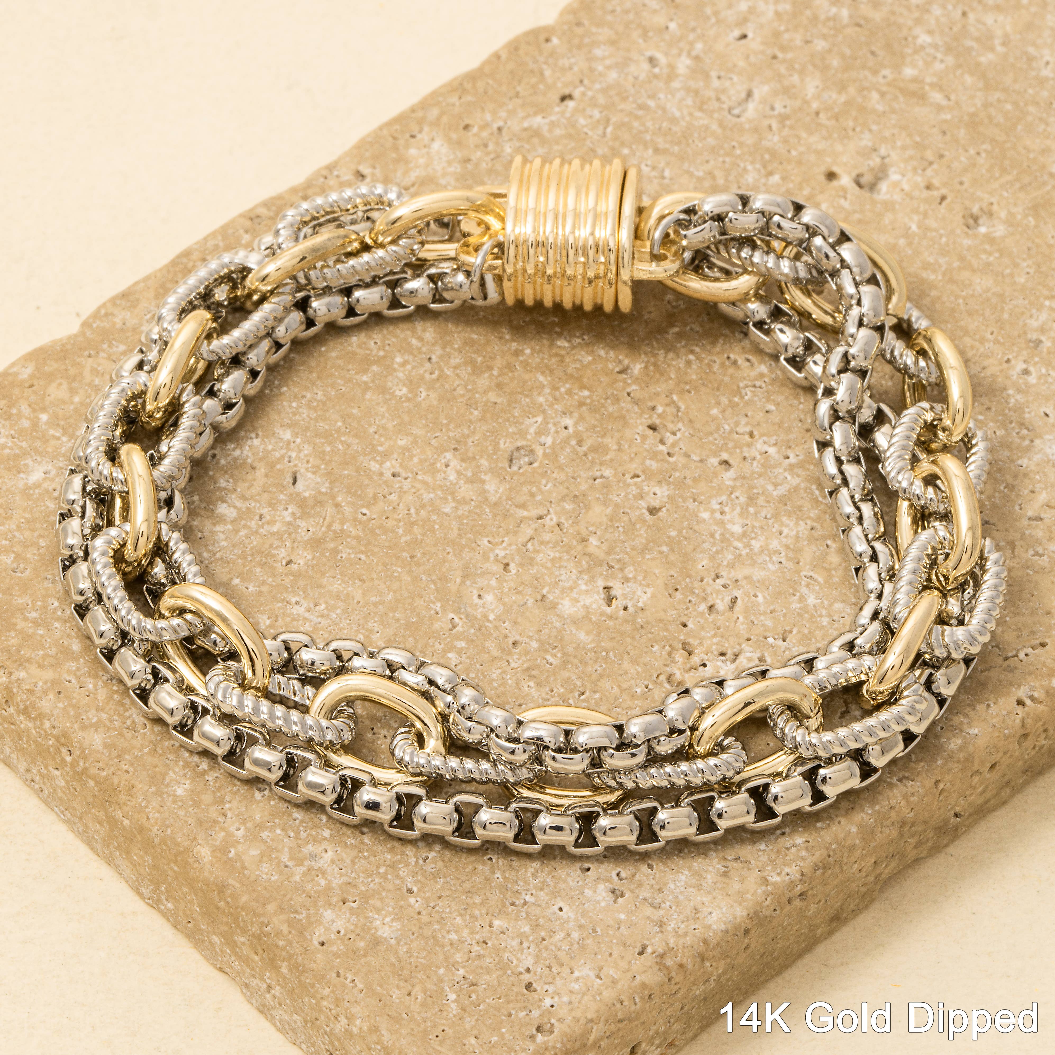 Verna Gold Plated Bracelet