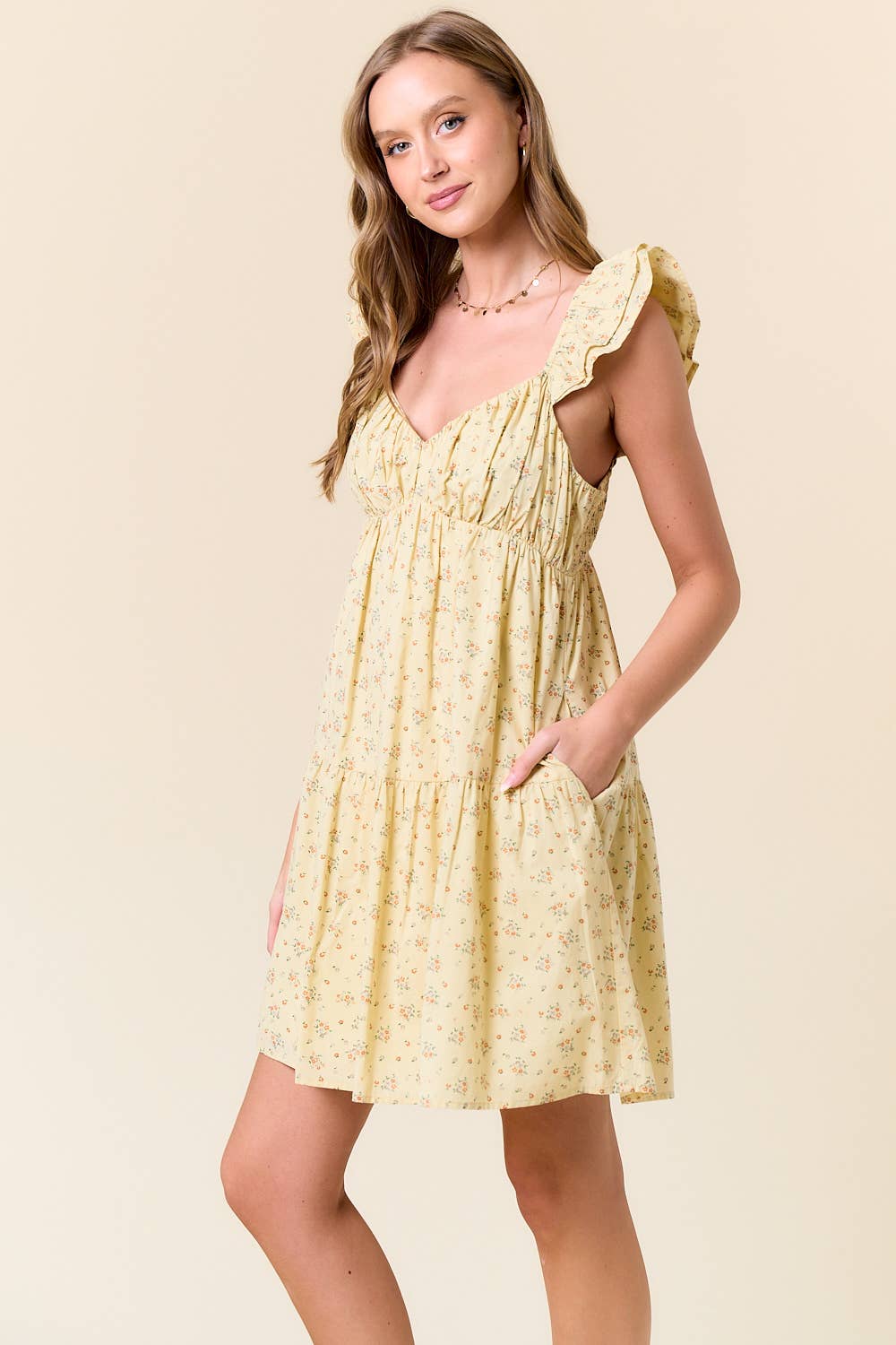 Brooklyn Mini Floral Dress FINAL SALE