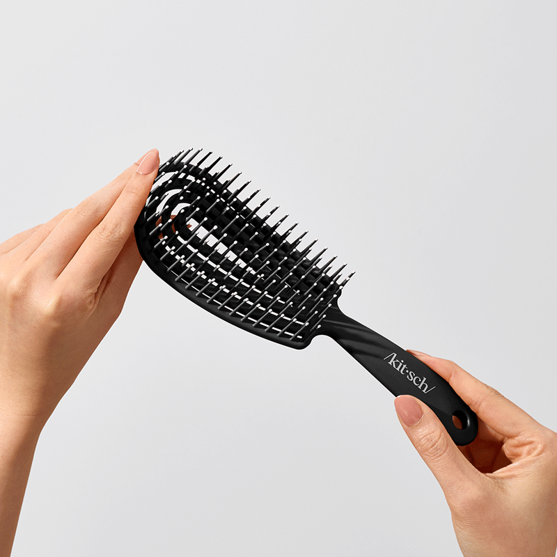 KITSCH Detangling Flexi Brush - Black