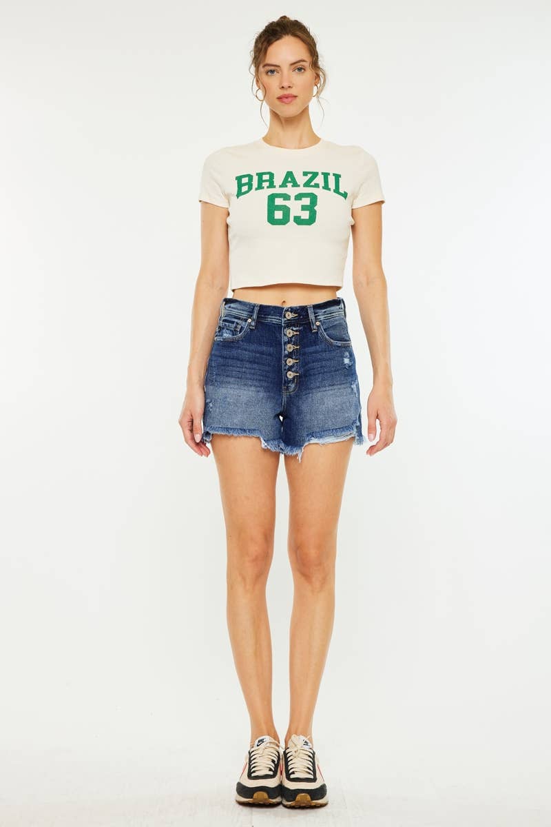 Kan Can Tillie High Waist Shorts