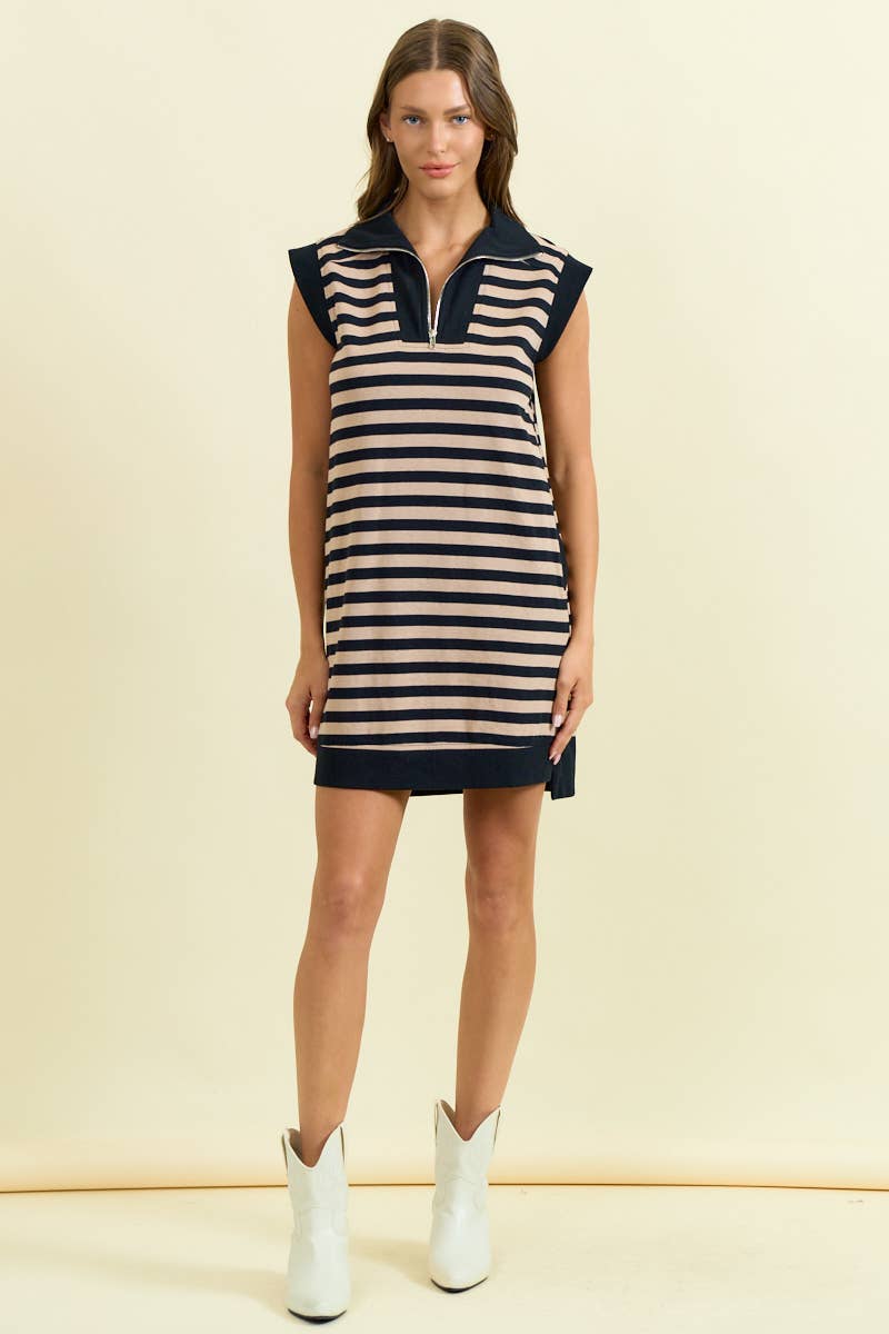 Sobe Stripe Mini Dress (2 Colors!)