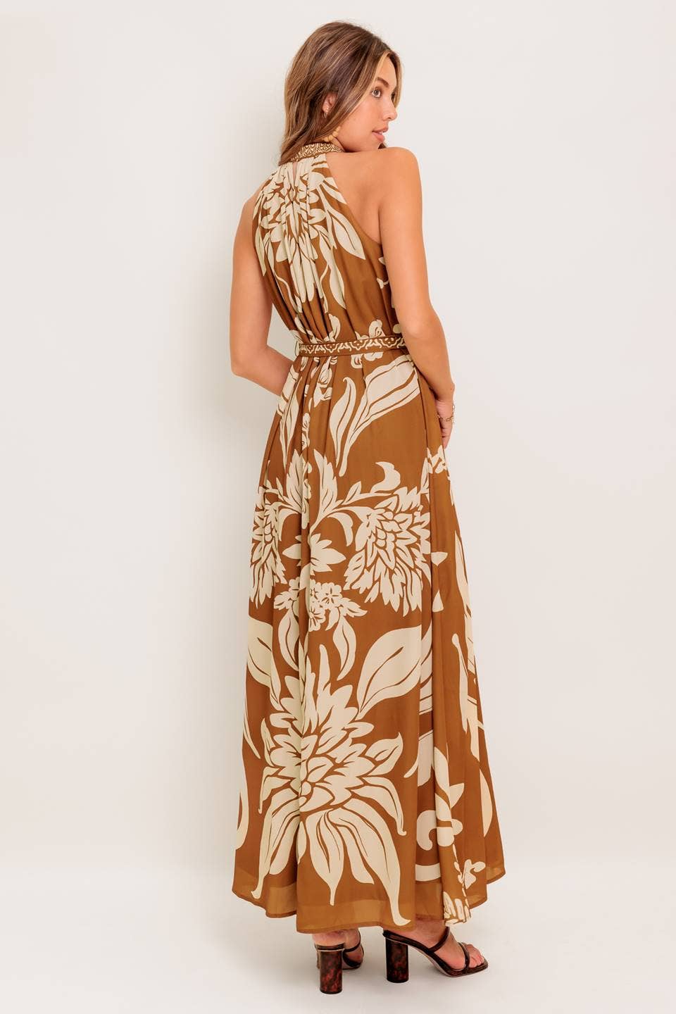 Hume Print Maxi Dress