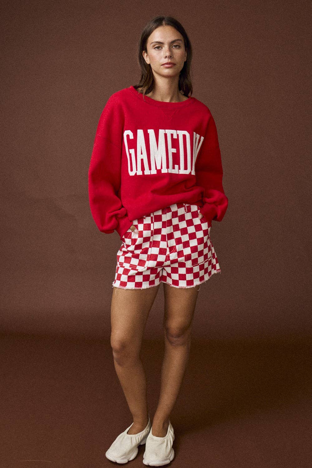 Gameday Off White Sweatshirt PREORDER