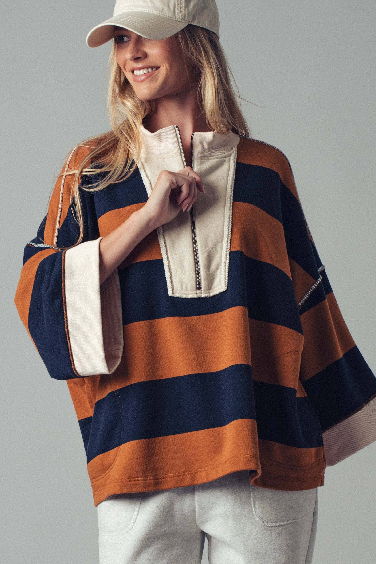 Newsome Stripe Pullover Top PREORDER