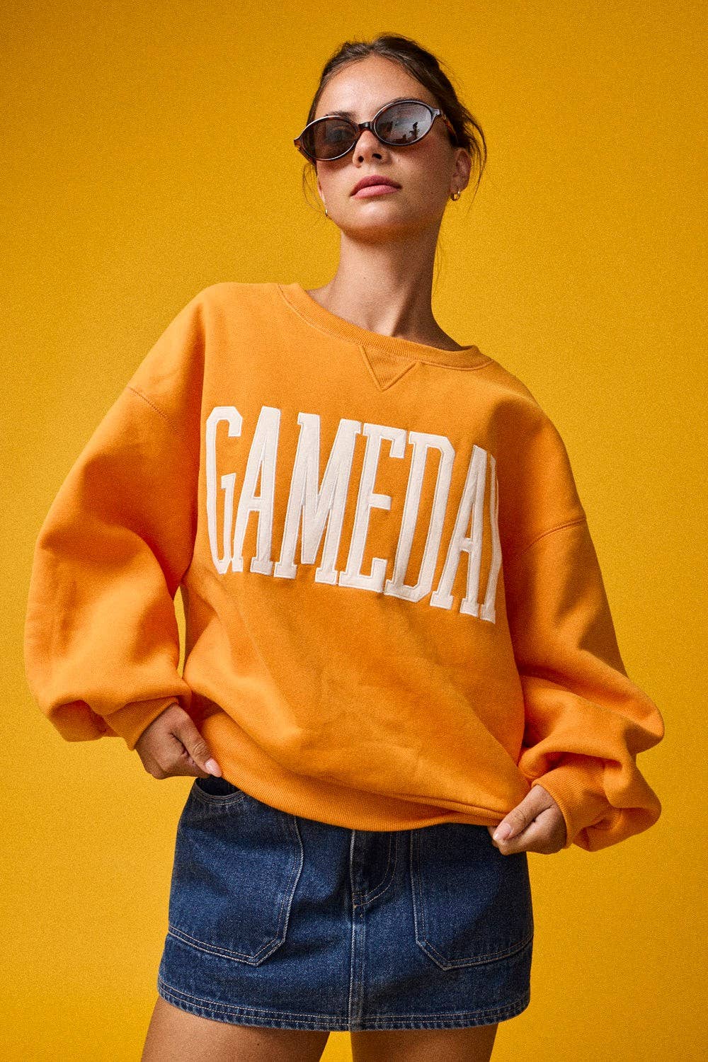 Gameday Off White Sweatshirt PREORDER