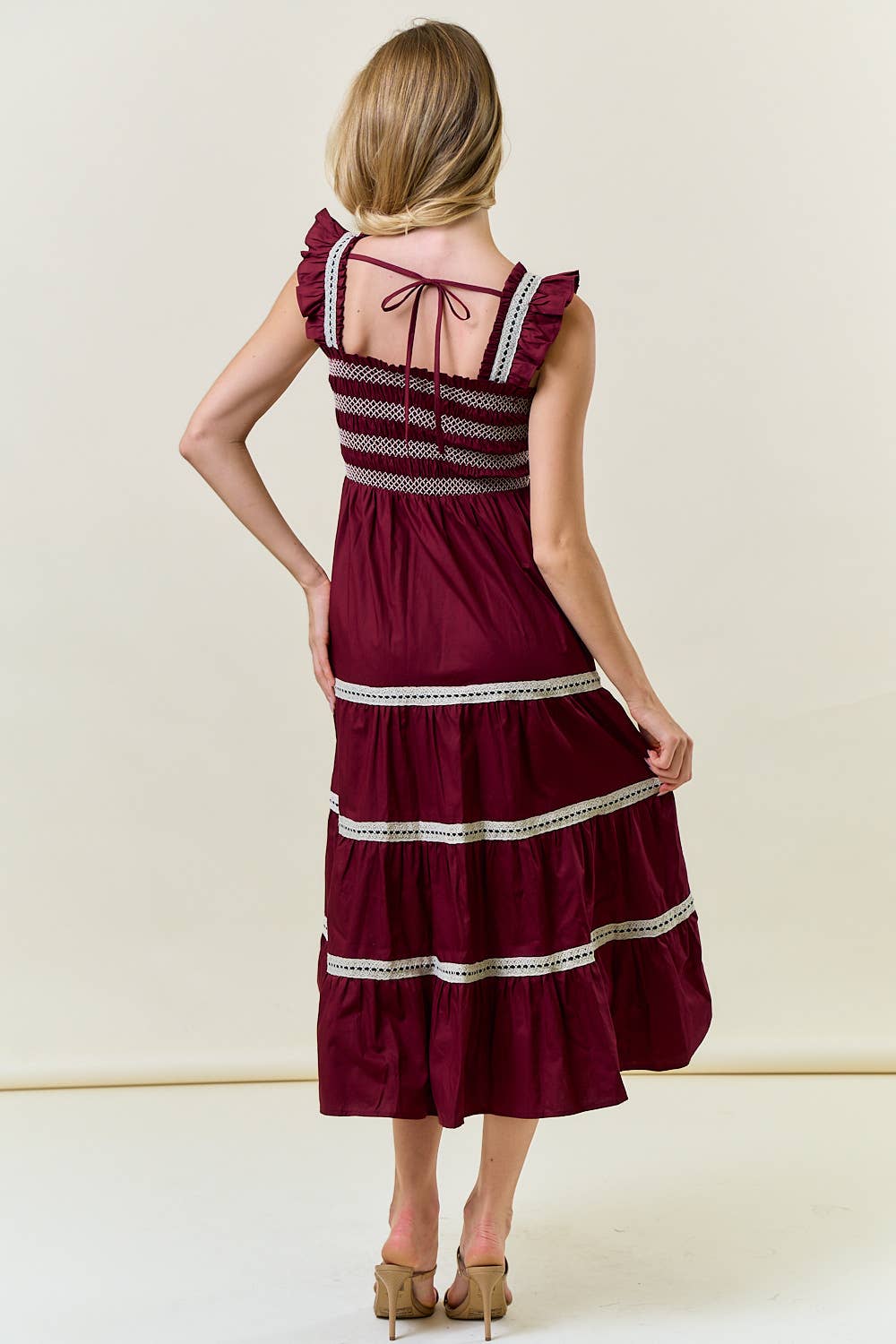 Sofia Ruffle Maxi Dress