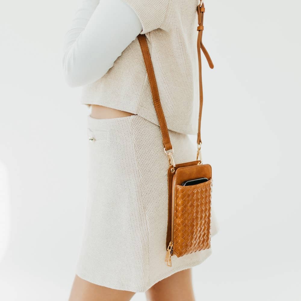 Blaine Woven Double Duty Phone Bag (4 Colors!)