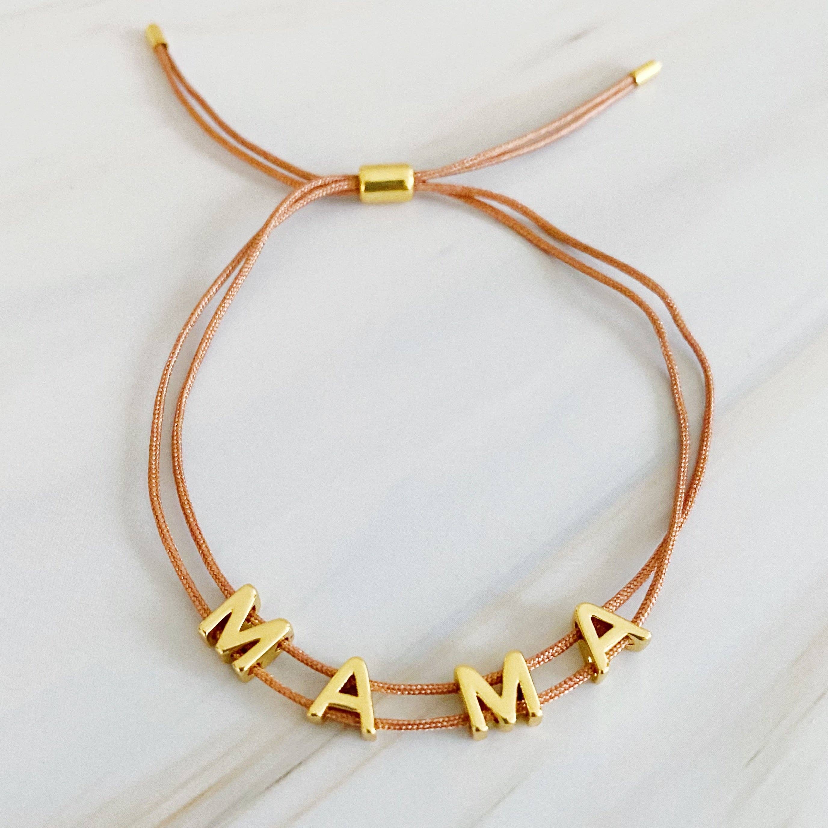 Mama Satin Thread Bracelet