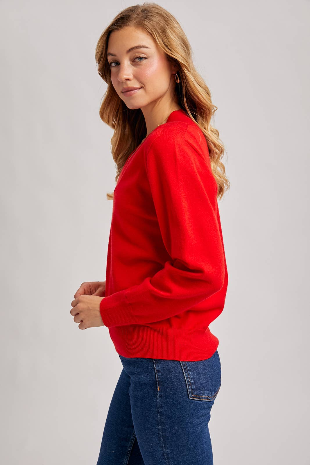 Trudy V Neck Sweater