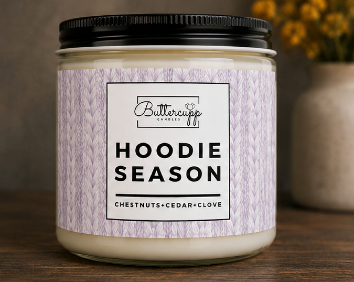 Hoodie Season Soy Wax Fall Candle