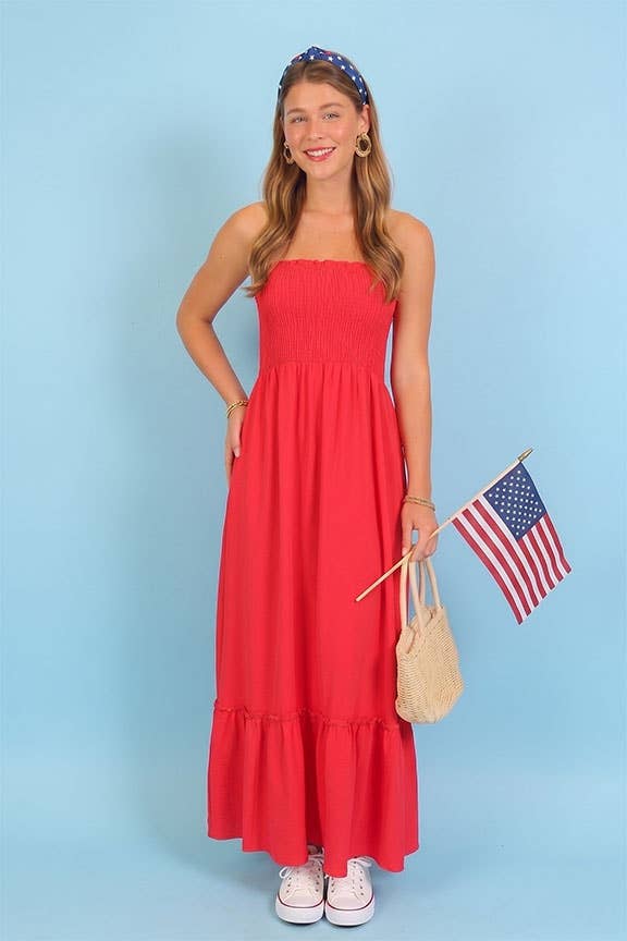 Brooklyn Strapless Maxi Dress