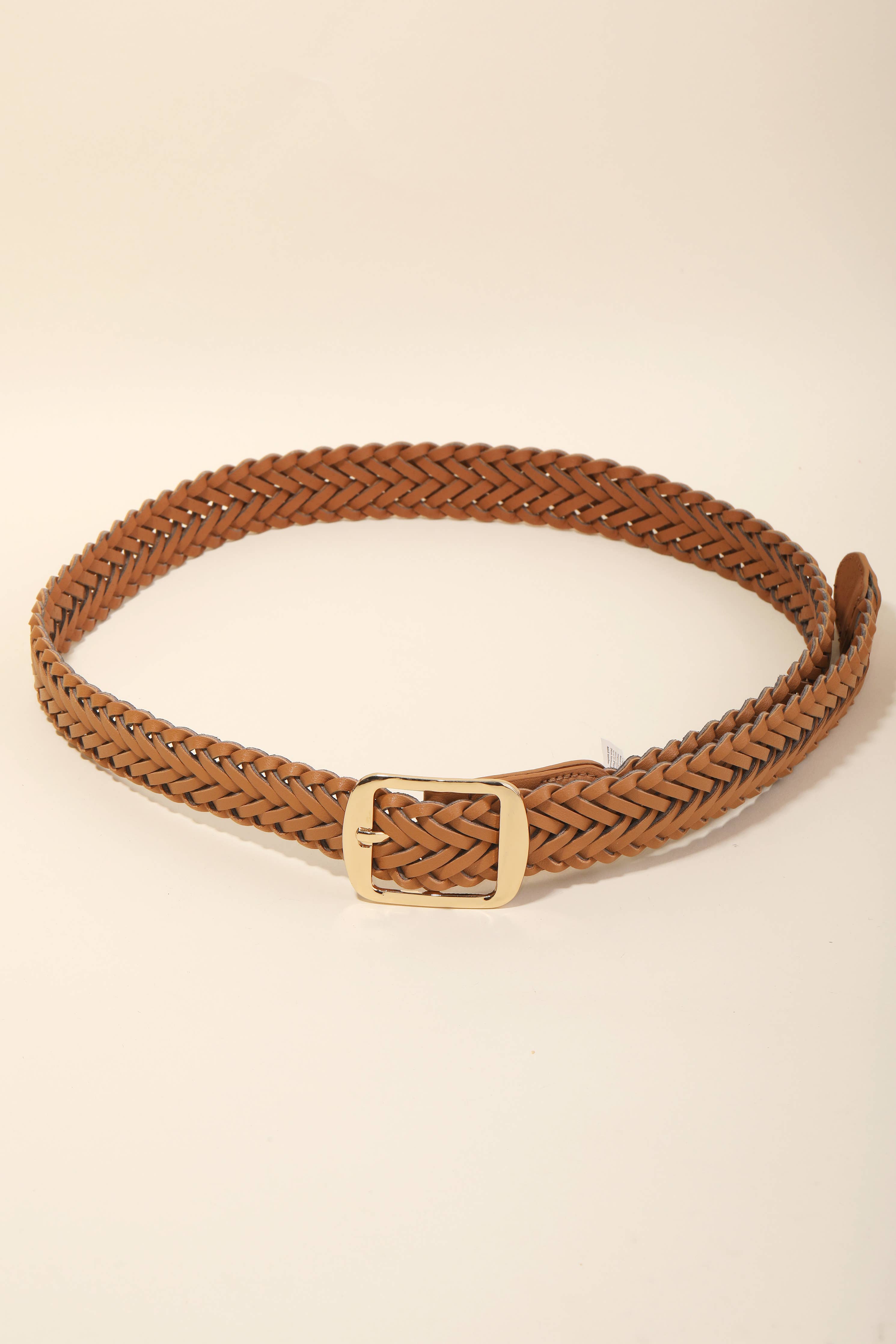 Vicks Braided Vegan Leather Belt (3 Colors!)