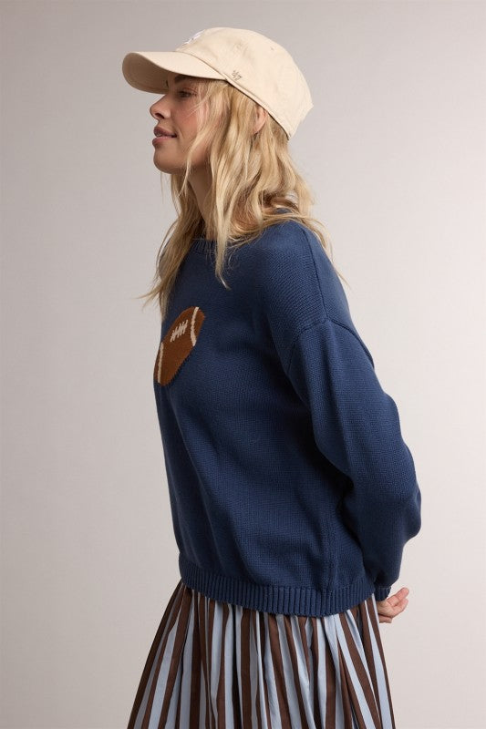 Payton Football Sweater