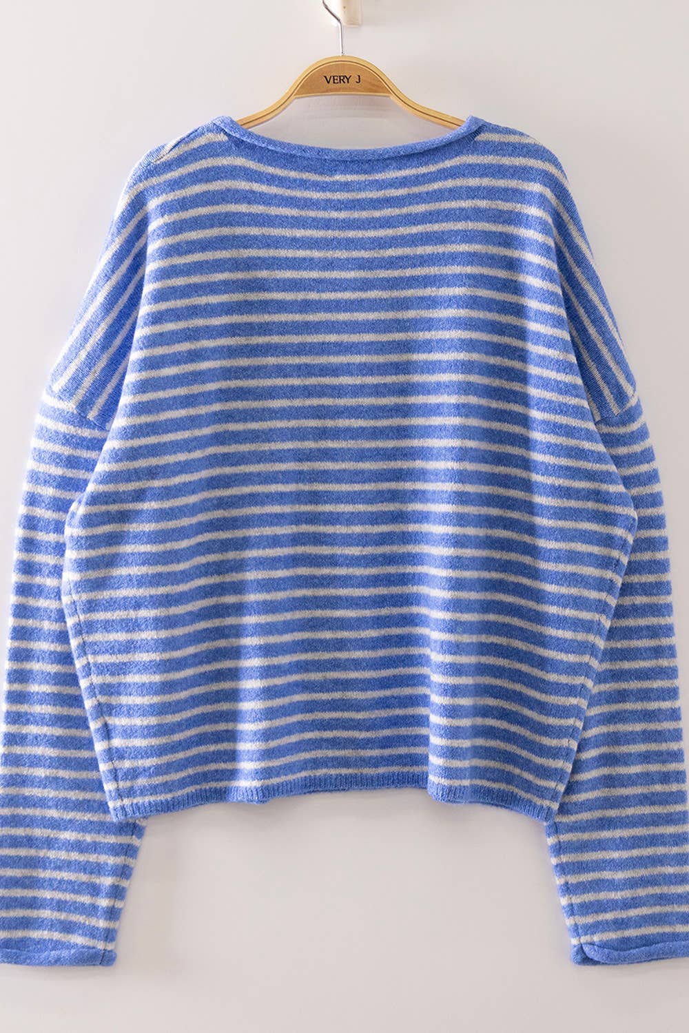 Vega Button Down Stripe Sweater