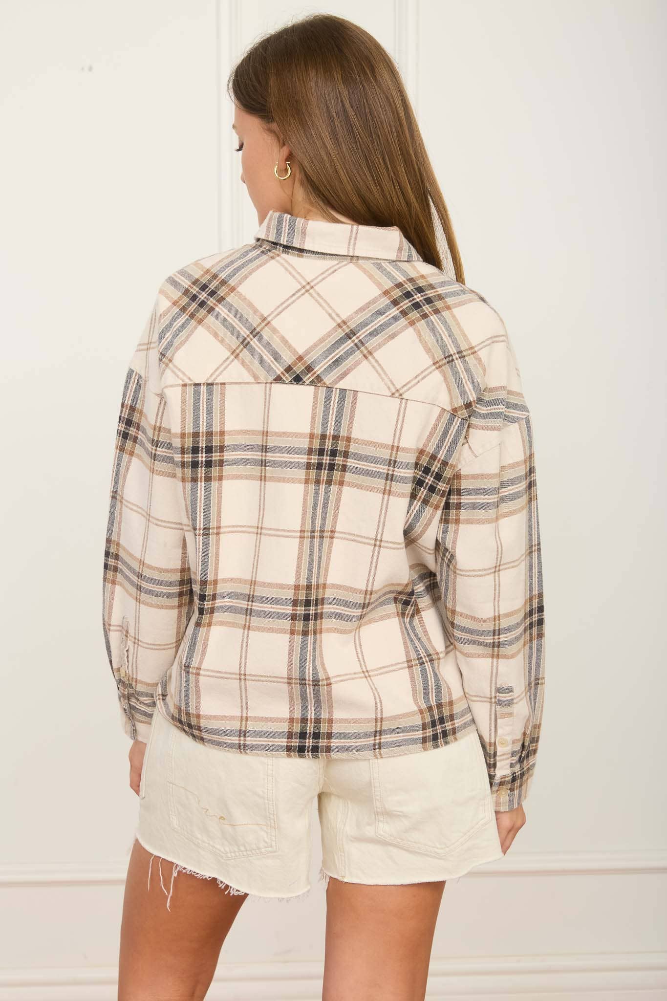 Suzie Plaid Button Down Shirt