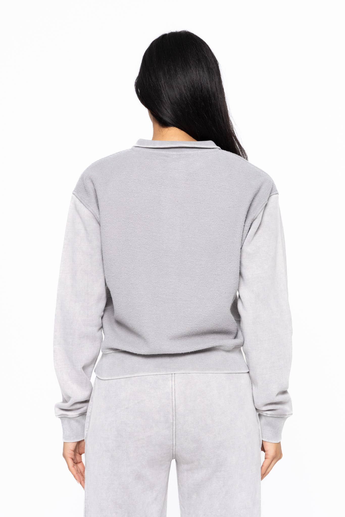 Prudence Vintage Fleece Half Zip Pullover Top FINAL SALE