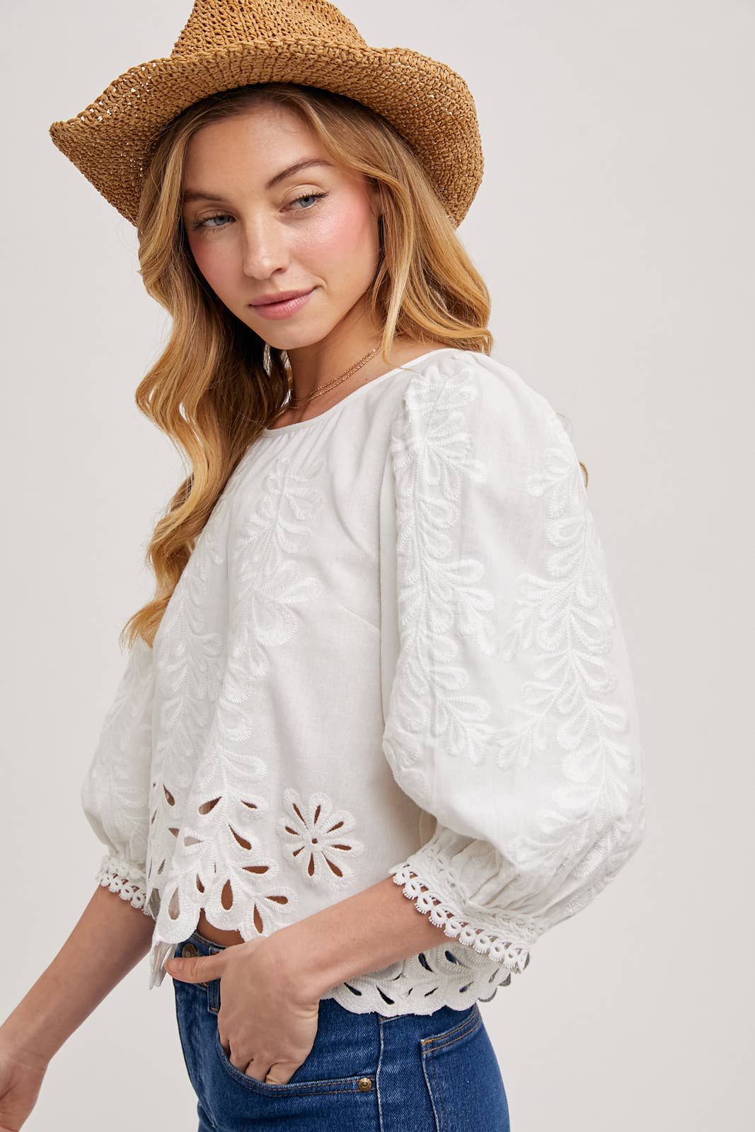 Hillary Lace Top