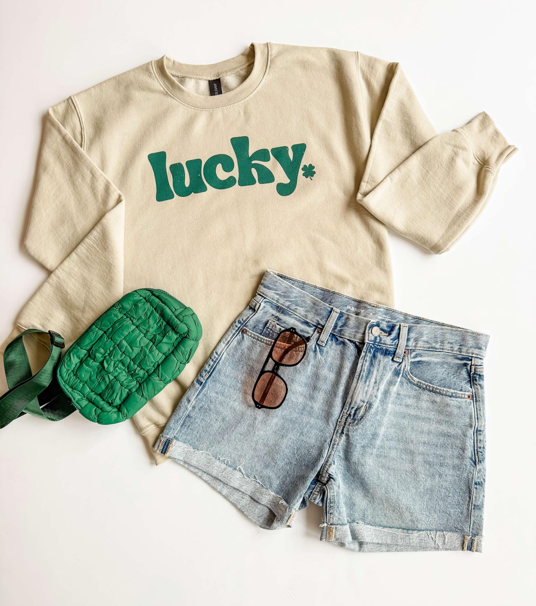 Lucky Crewneck Sweatshirt FINAL SALE
