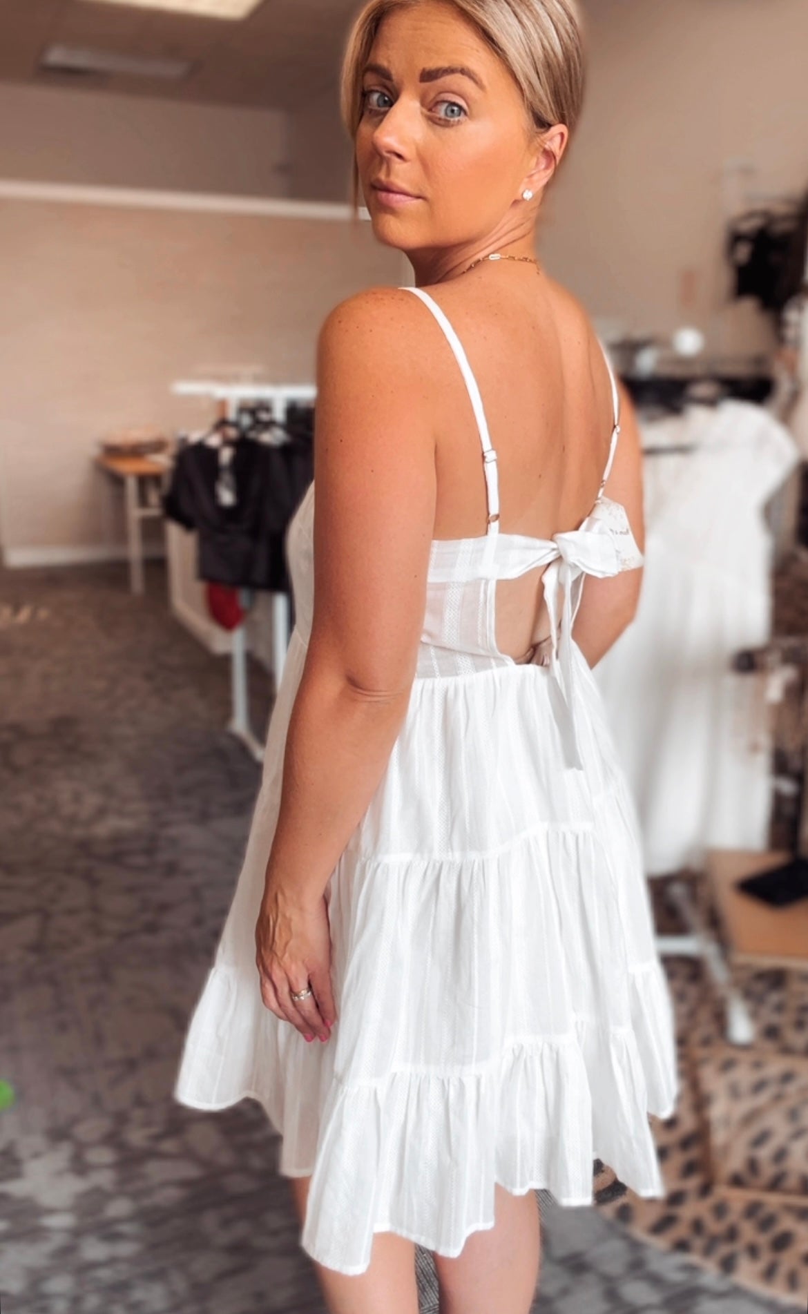 Arturo Mini White Dress FINAL SALE