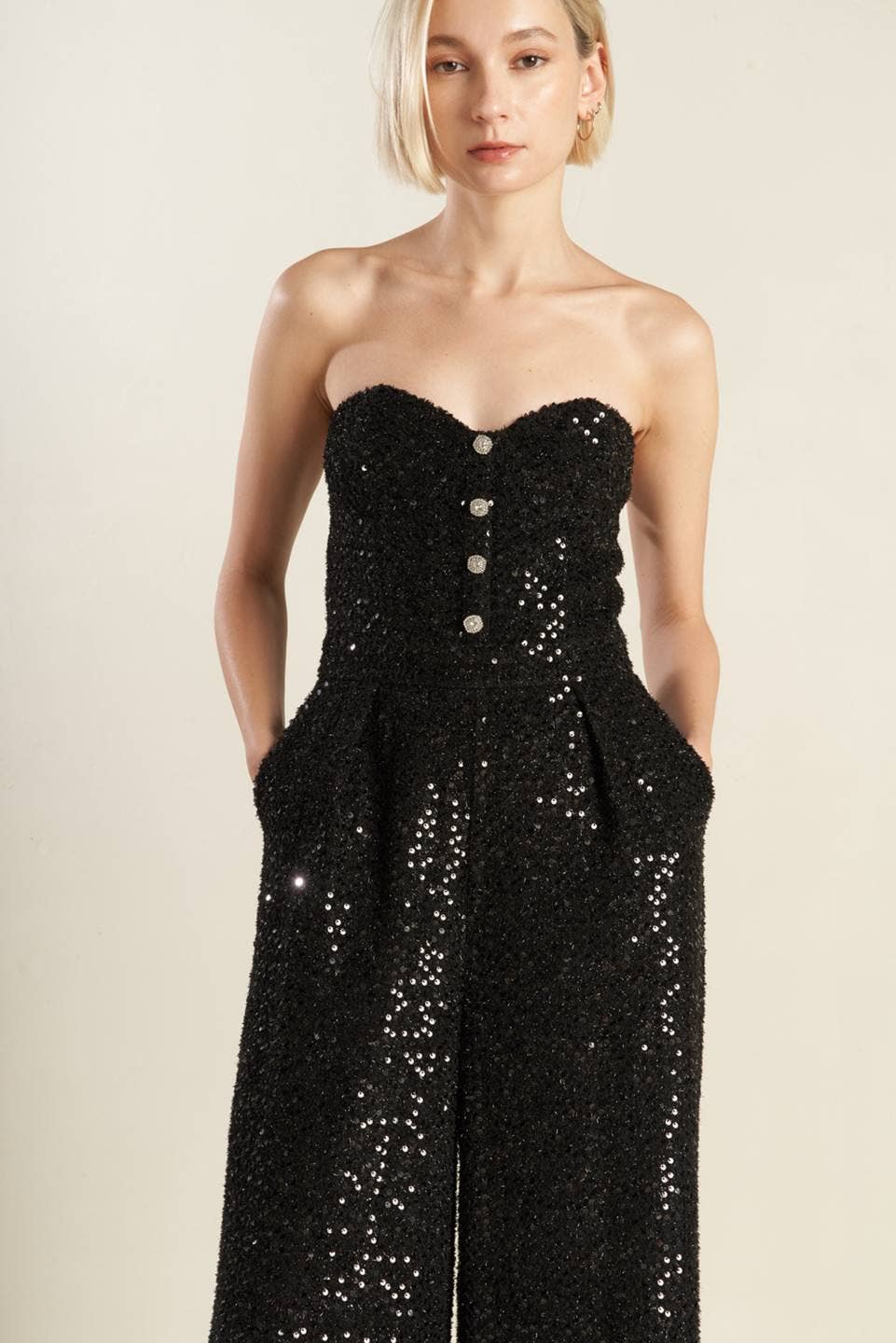 Vayda Sequin Jumpsuit FINAL SALE