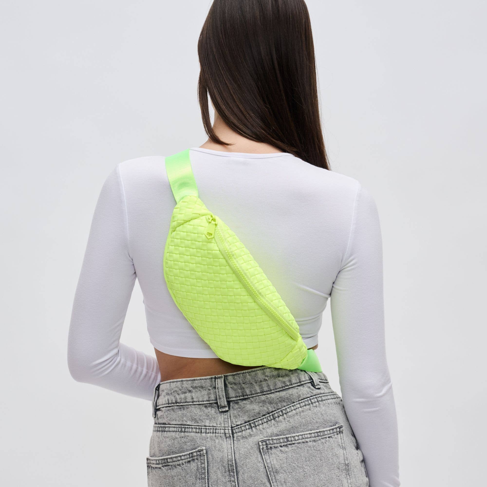 Sol and Selene Aim High Woven Neoprene Belt Bag (4 Colors!) FINAL SALE