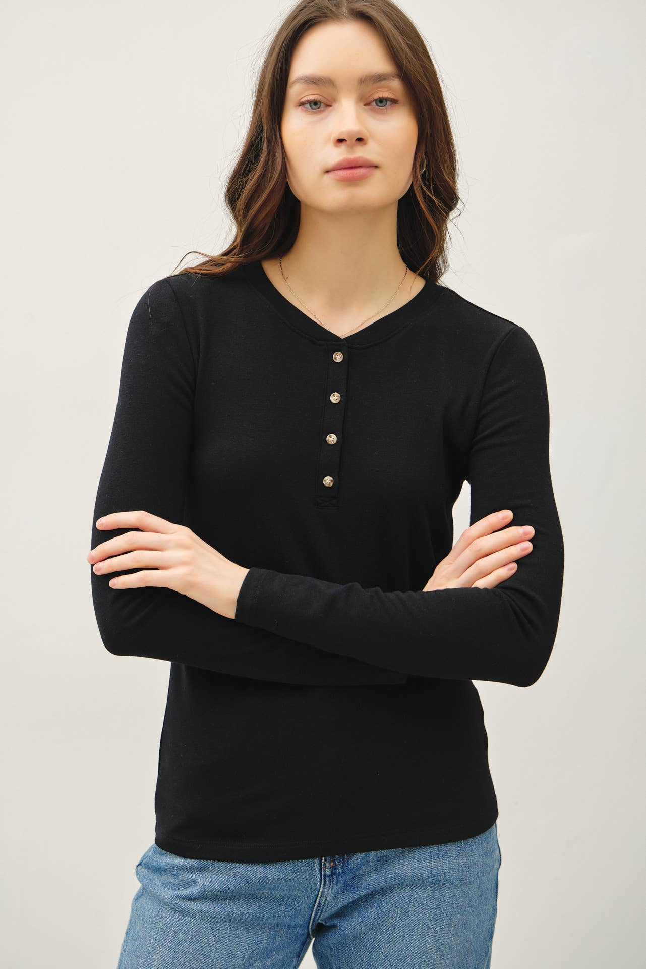 Helen Henley Top (2 Colors!)