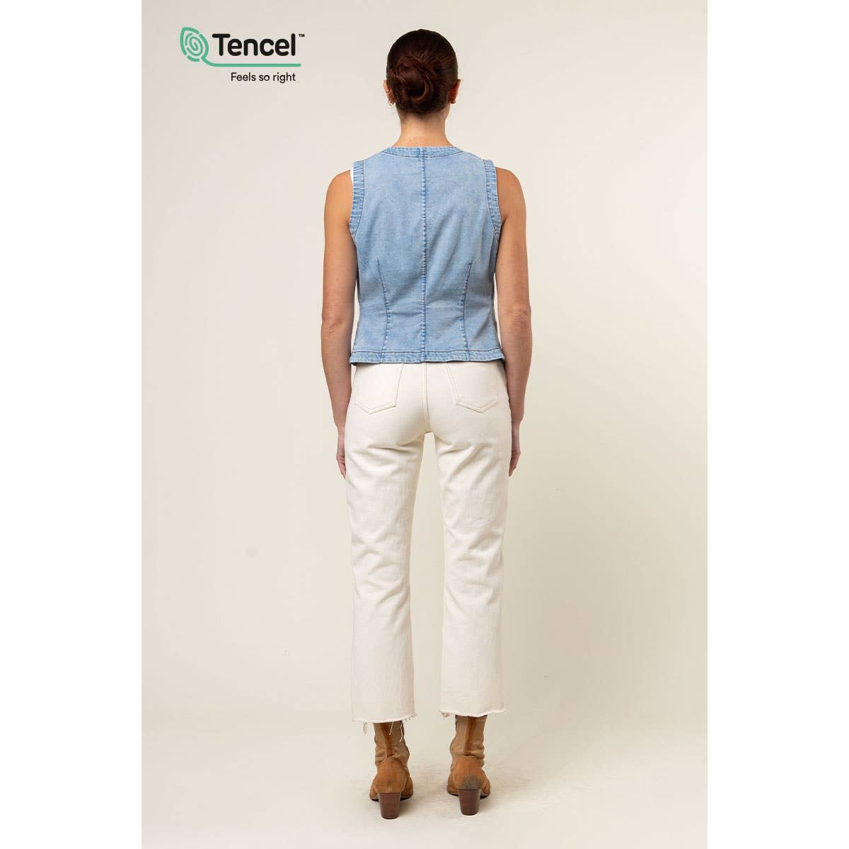 Sallie Denim Vest