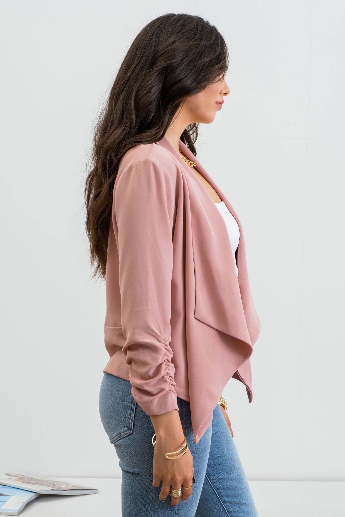 Coco Ruched Blazer