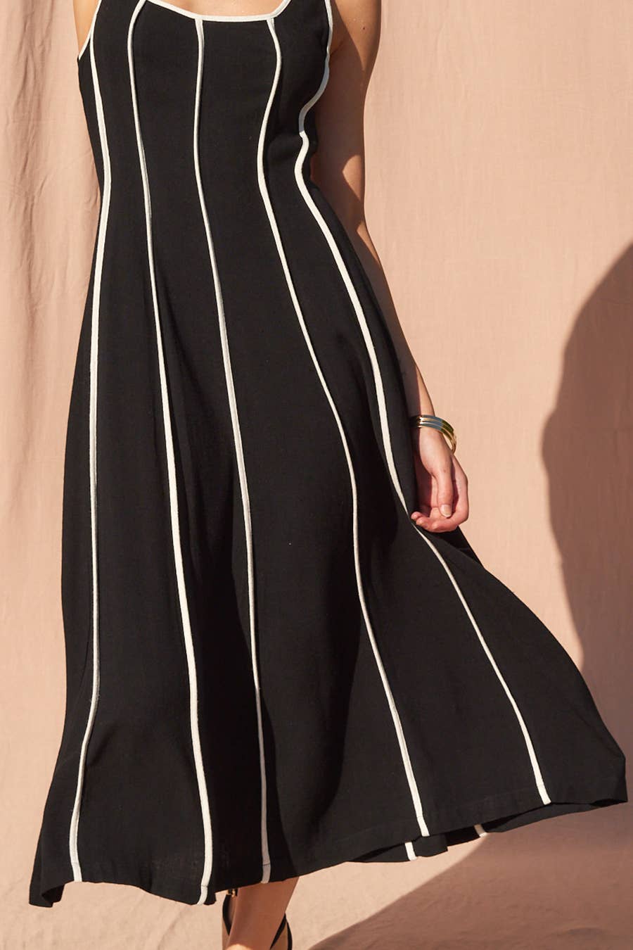 Dollie Linen Midi Dress