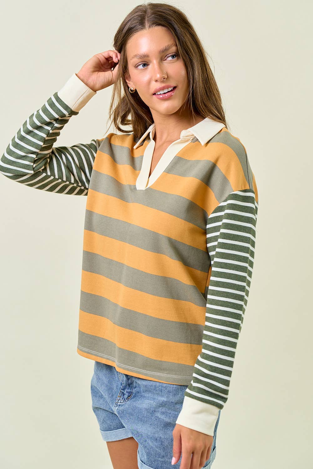 Gulli Rugby Stripe Top -In stores 10/10!