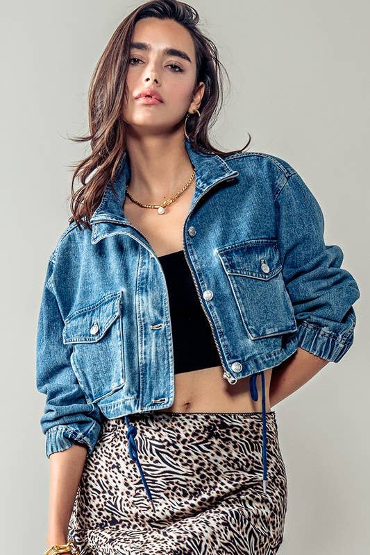 Nelly Utility Denim Jacket