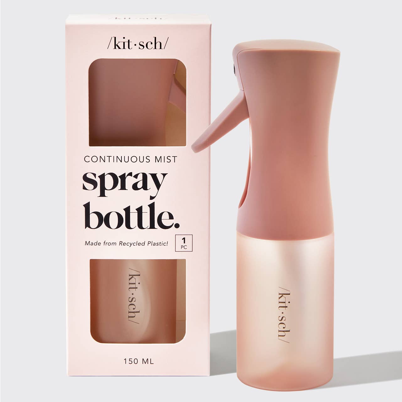 KITSCH Recycled Plastic Continuous Spray Bottle - Terracotta