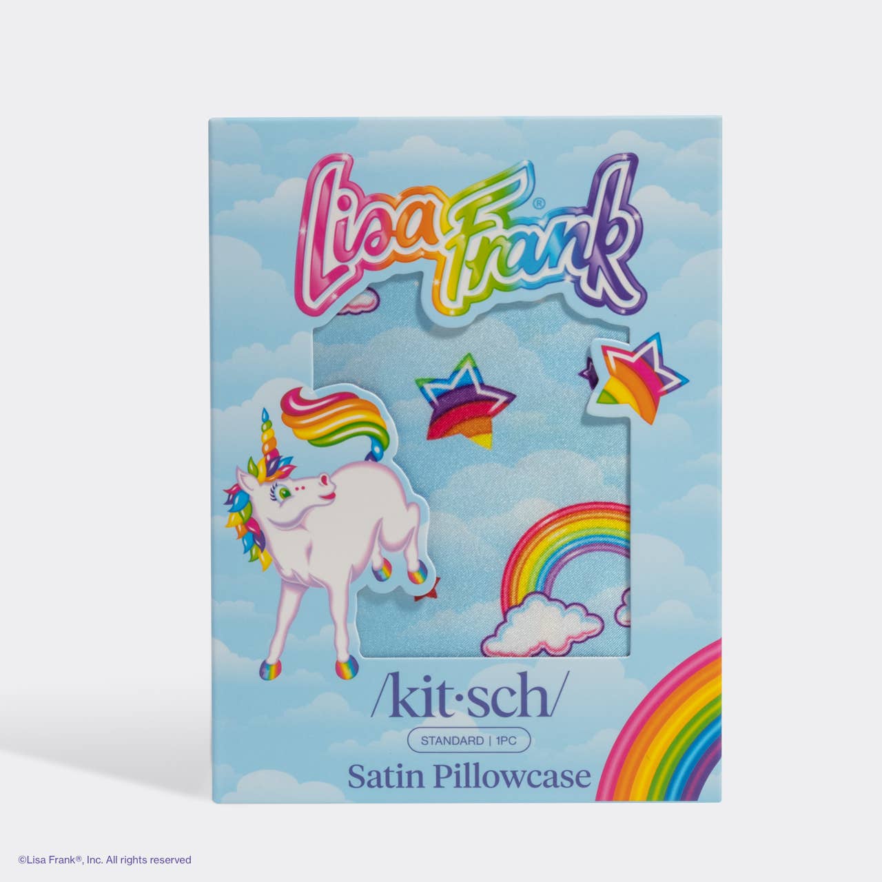 KITSCH Lisa Frank x Kitsch Standard Satin Pillowcase - Markie™