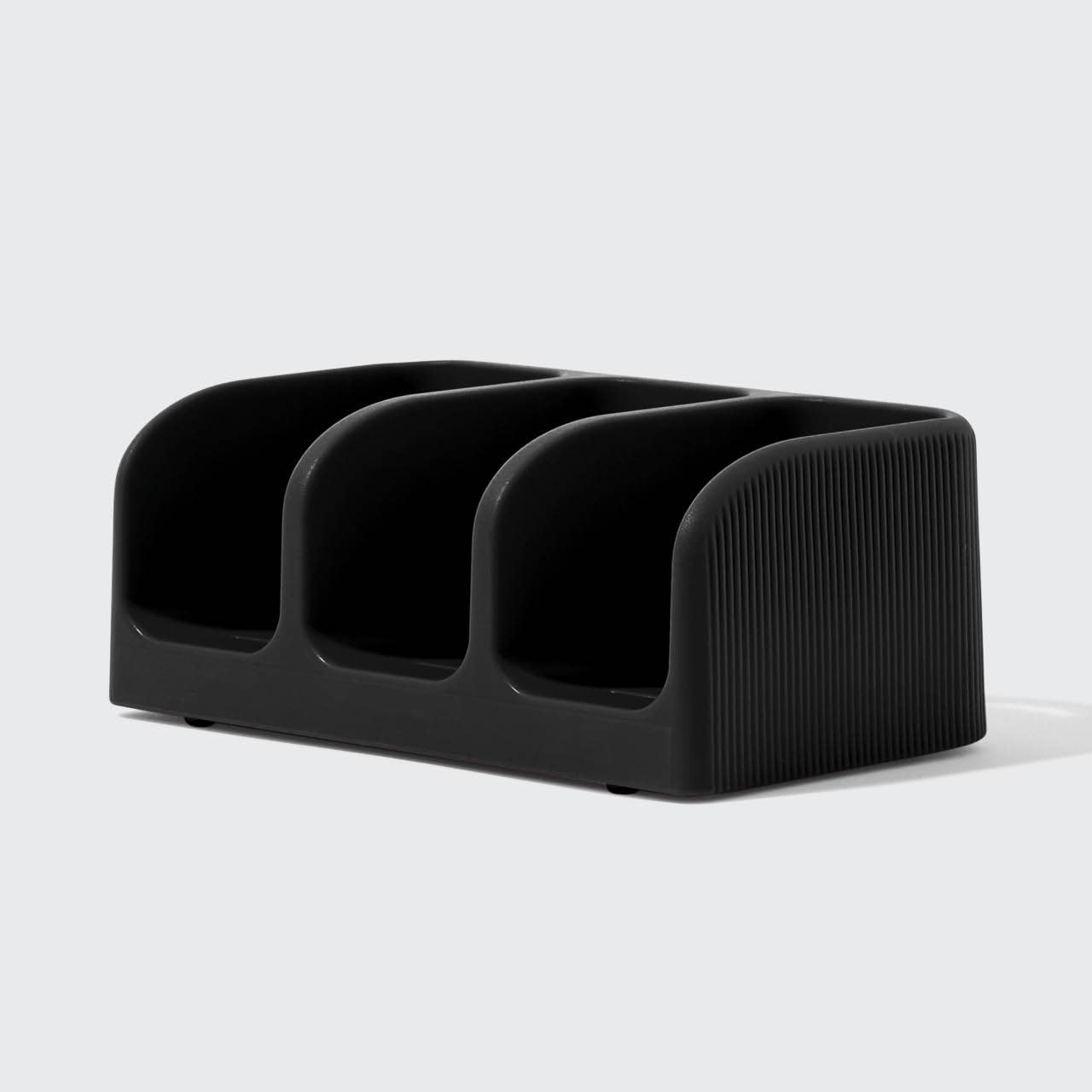 KITSCH Self-Draining Soap Dish - Black
