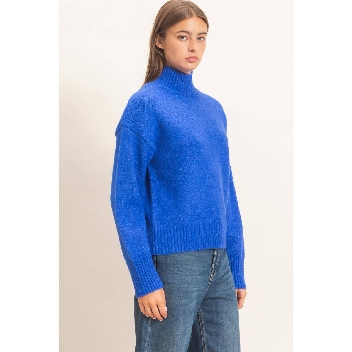 Veronica High Neck Sweater