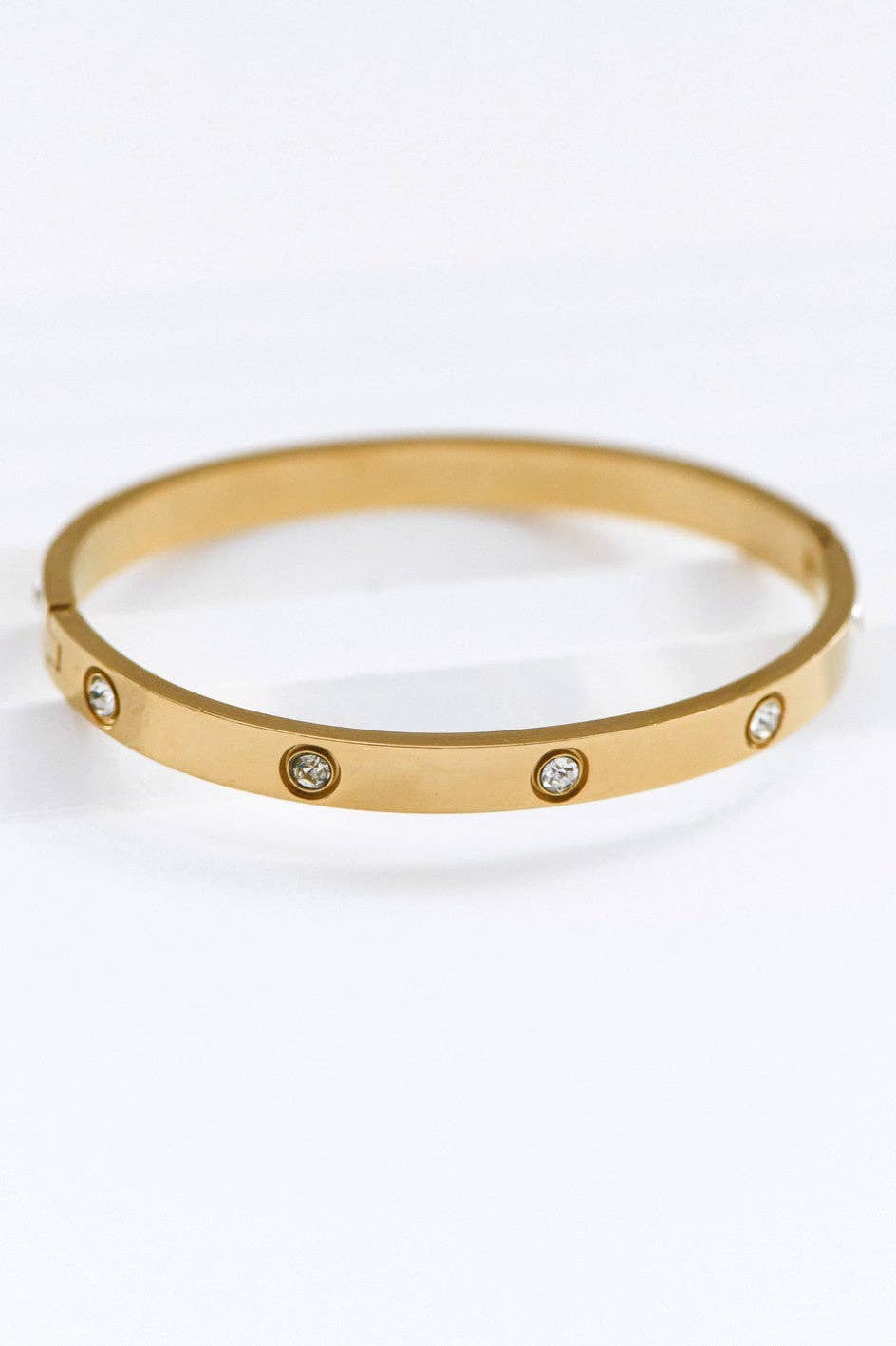 Axel 18K Gold Plated Bangle