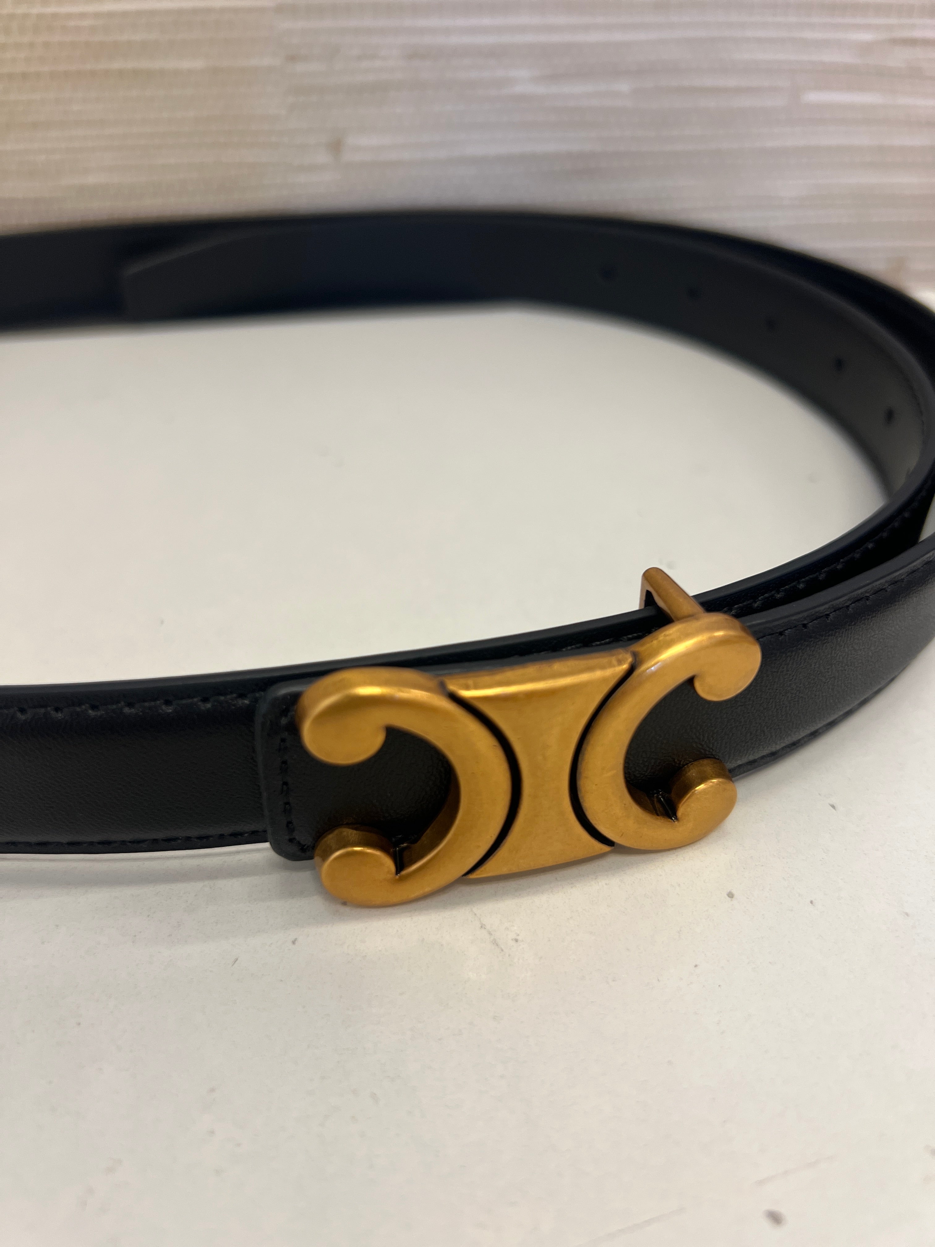 Vika Ornate Black Belt