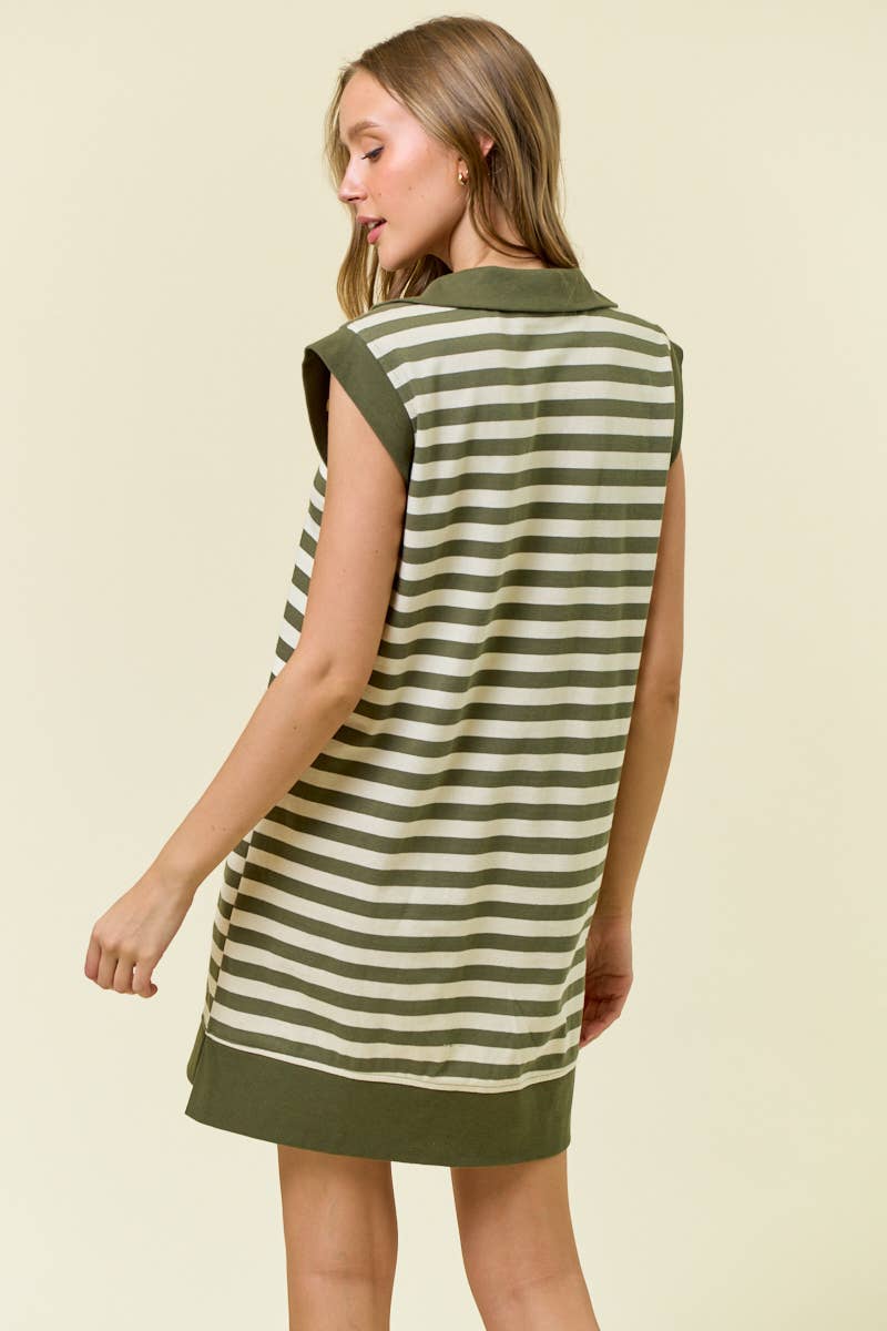 Sobe Stripe Mini Dress
