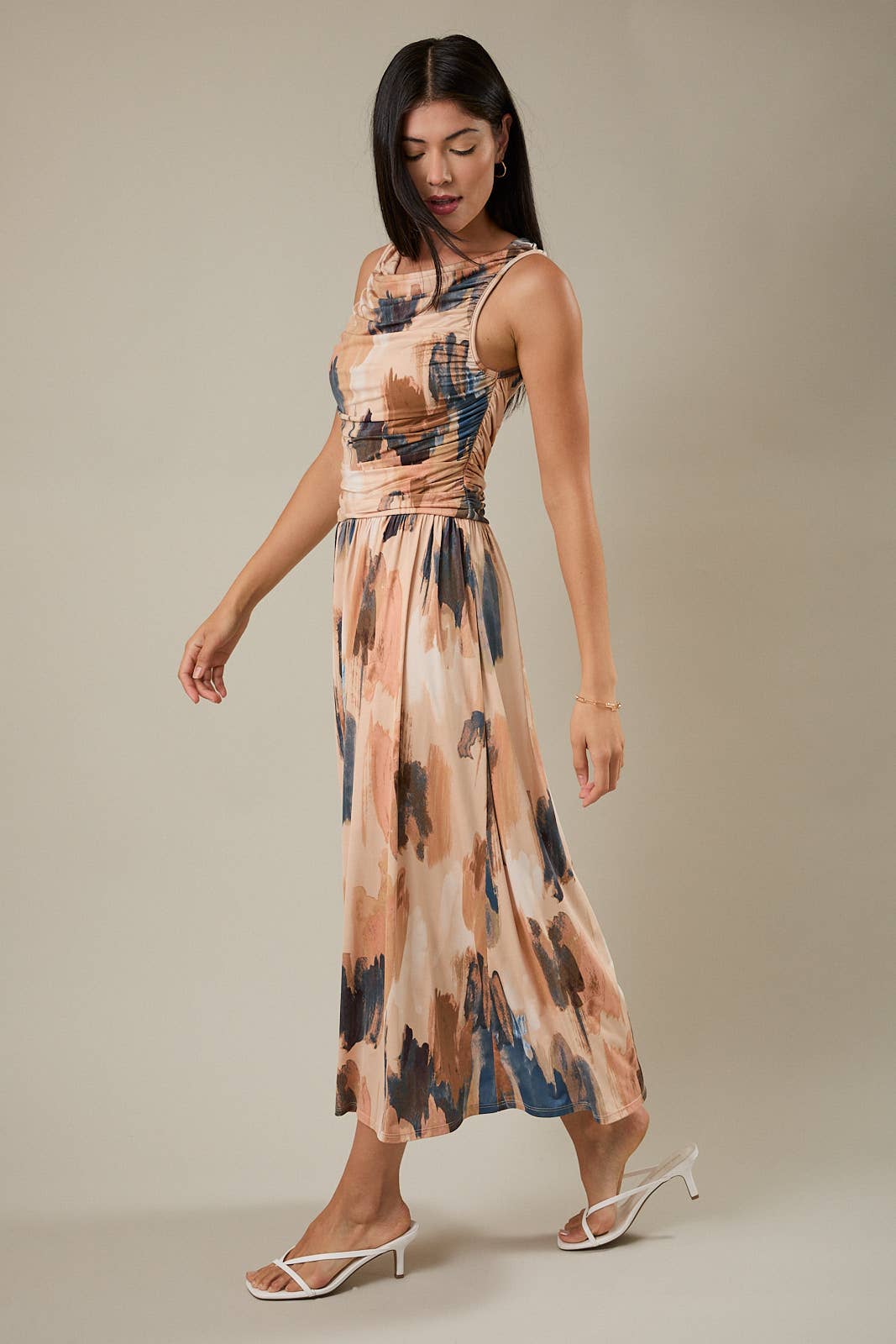 Roxie Print Midi Dress PREORDER