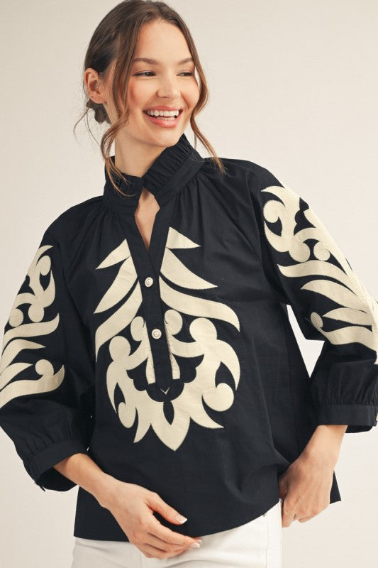 Farley Baroque Top