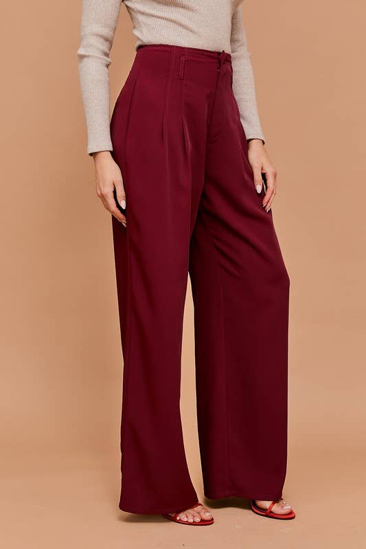 Beau High Waist Wide Leg Pants (2 Colors!) FINAL SALE