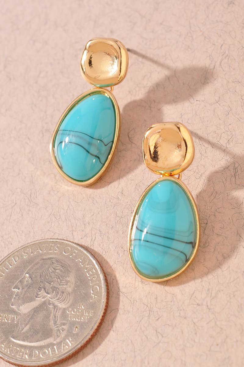 Roe Vintage Stone Earrings