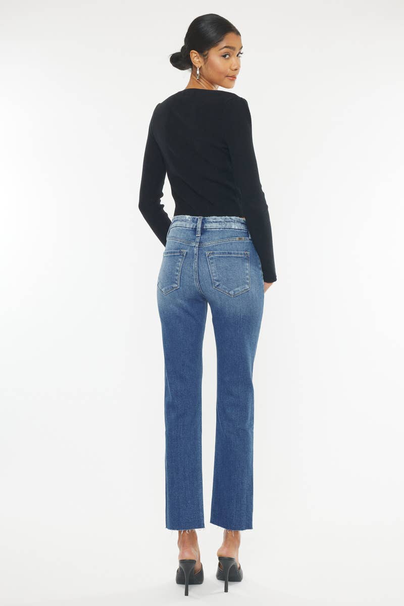 KANCAN Leighton Straigt High Rise Denim Jeans