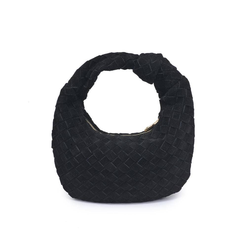 Autumn Woven Genuine Suede Leather Clutch (2 Colors!)
