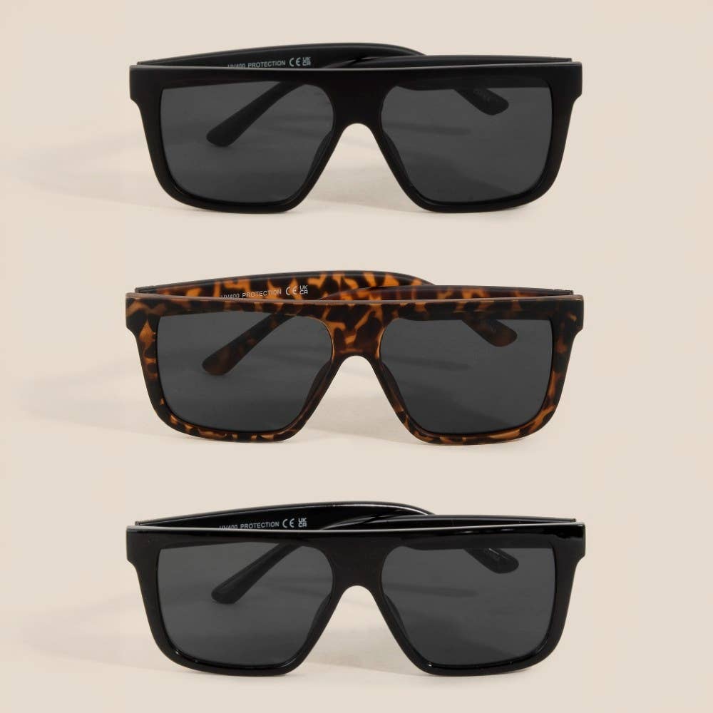 Volli Assorted Square Acetate Sunglasses Set