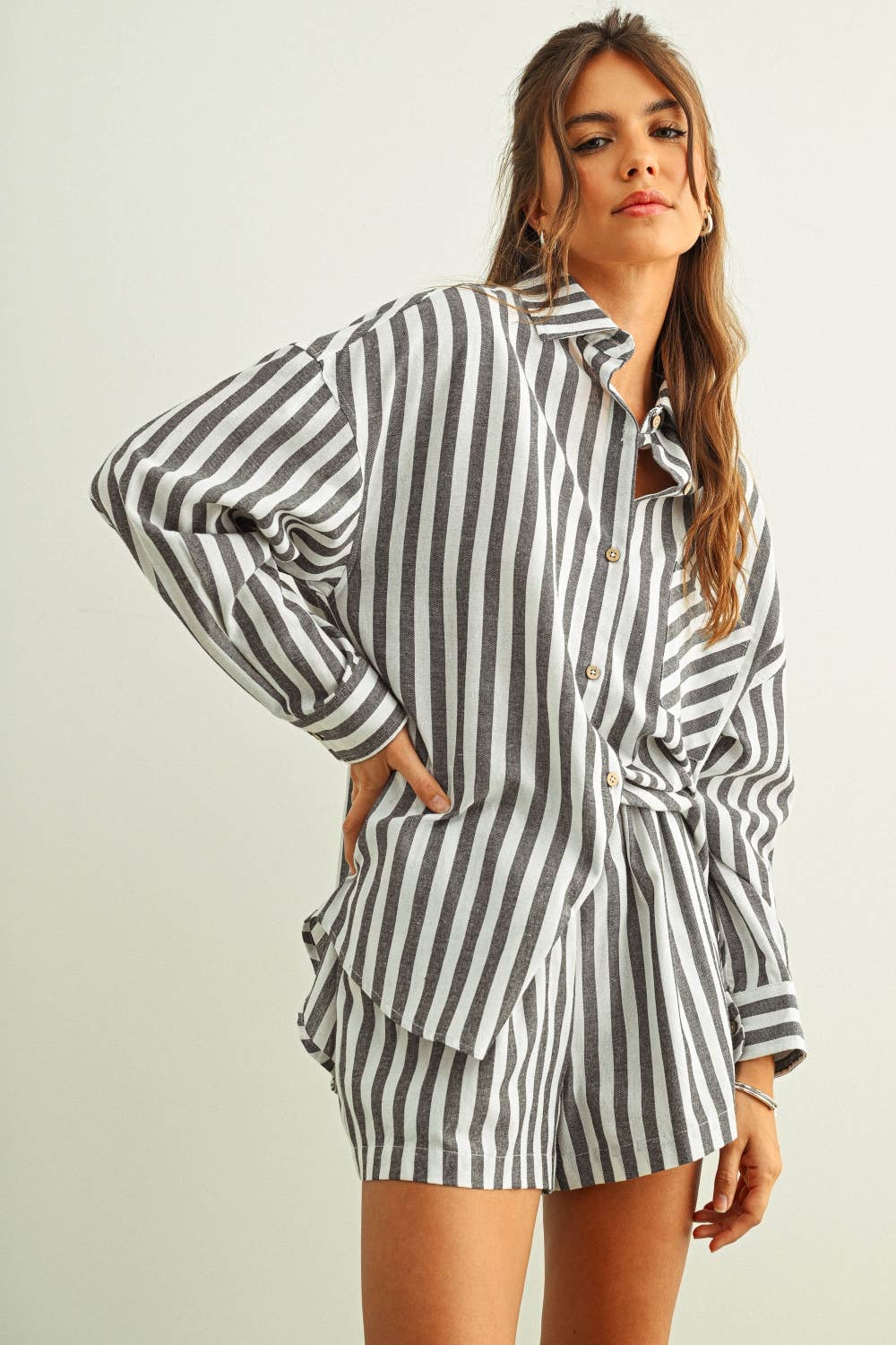 Loretta Stripe Shorts