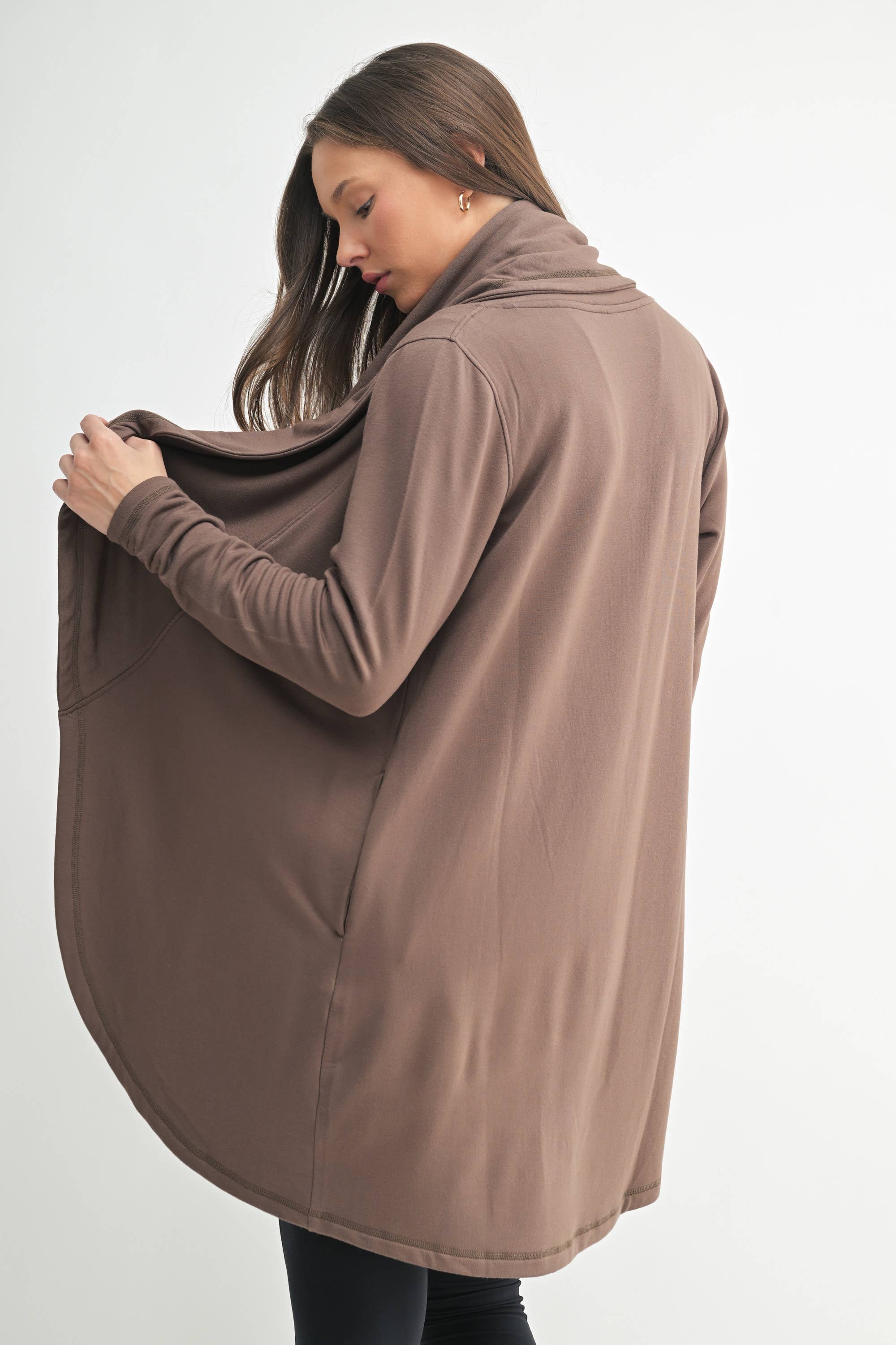 Bracks Fleece Lined Flowy Open Cardigan (3 Colors!)