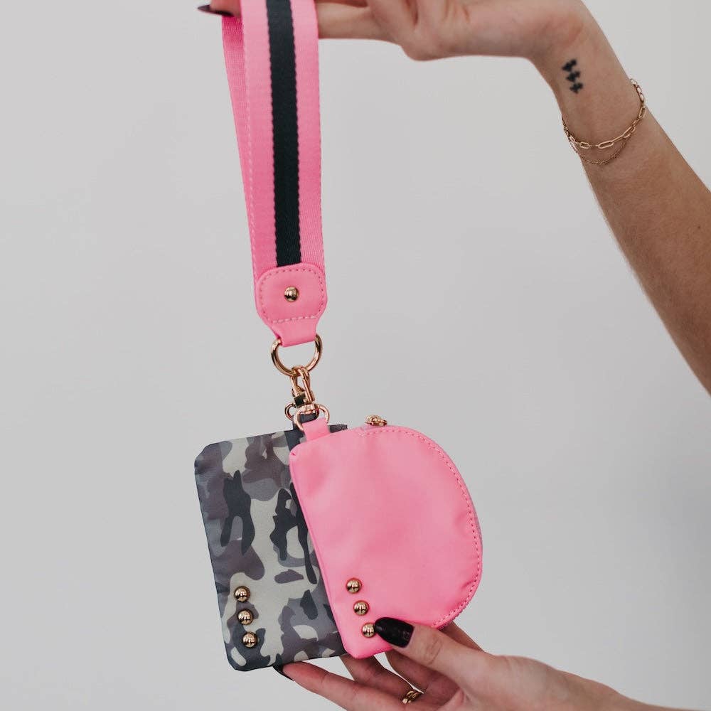 Dolly Dual Pouch Wristlet (6 Colors!)