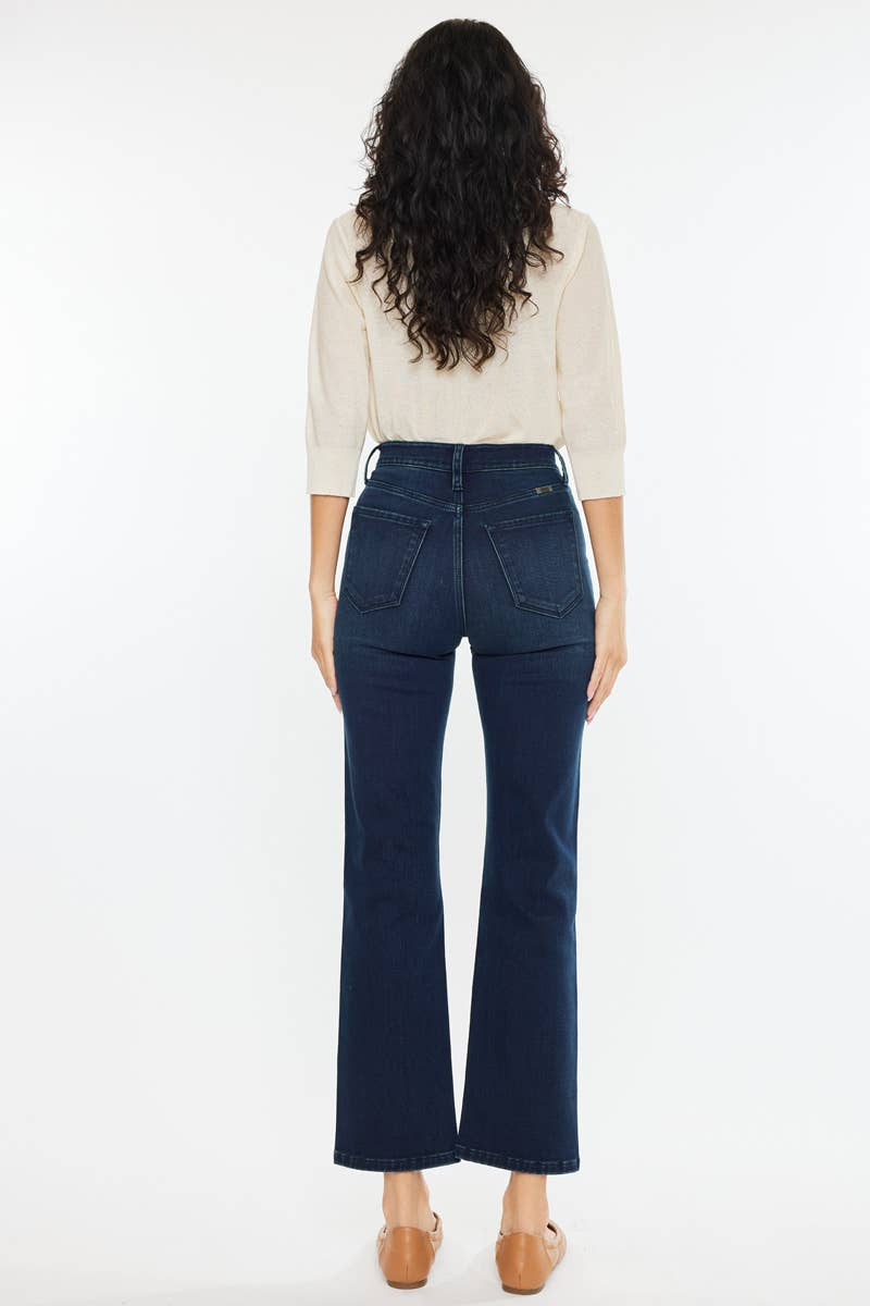 KANCAN Benji Fleece Straight Dark Jeans