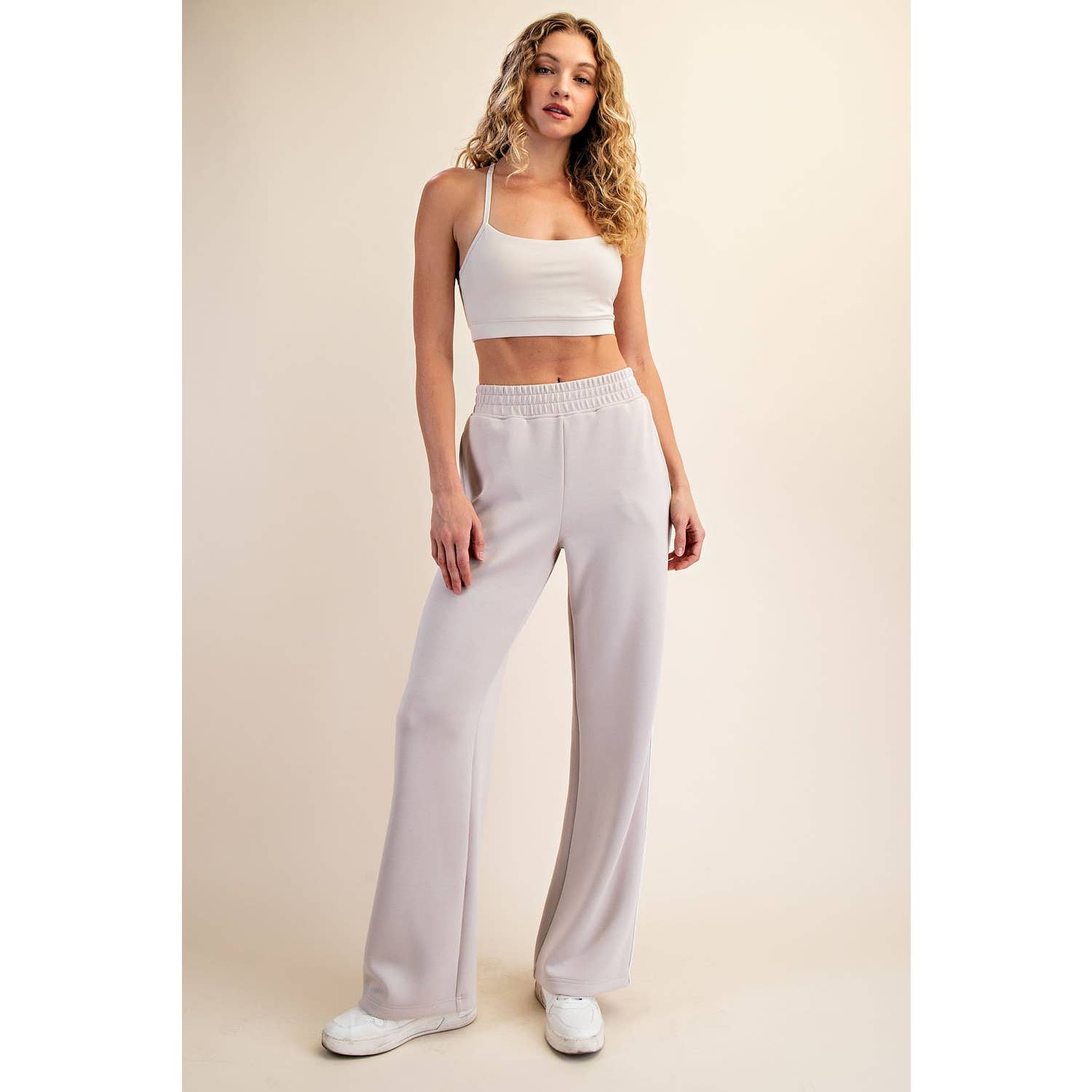 Vance Modal Scuba Piping Straight Pants PREORDER